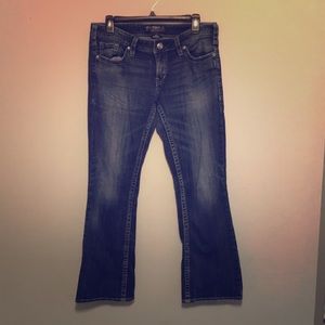 Women's silver jeans. W31xL31 boot cut.